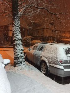 Cheadle Hulme Snow - "Think i'll work from home today!"