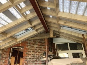 Bramhall Extension With Bifold Doors And Velux Windows