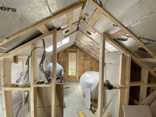 En Suite Construction in progress