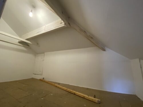 Picture of a storage room in the loft space