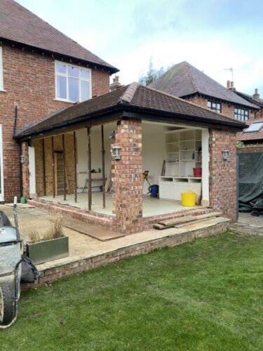 Sun Room Refurbishment and Structural Opening in Bramhall