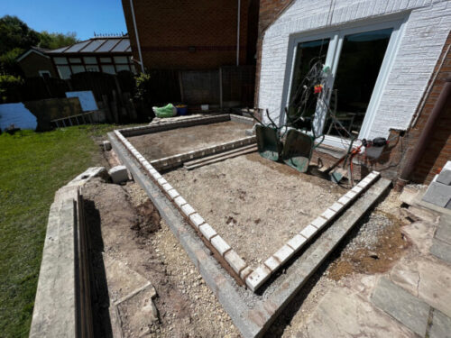 Single Storey Wrap Around Extension - Sub Floor